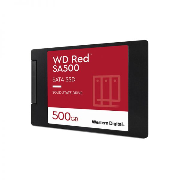 500GB WD RED WDS500G1R0A 560/530 3D NAND SATA SERVER ve NAS için SSD