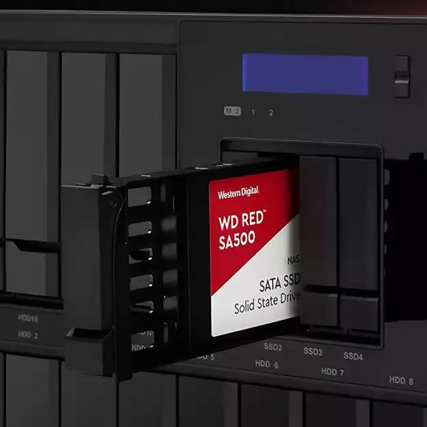 500GB WD RED WDS500G1R0A 560/530 3D NAND SATA SERVER ve NAS için SSD